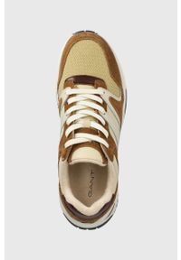 GANT - Gant buty Carst 24631759.G392 kolor brązowy. Nosek buta: okrągły. Zapięcie: sznurówki. Kolor: brązowy. Materiał: guma #3
