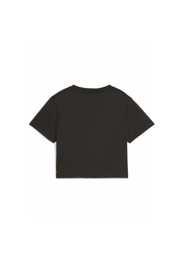 Puma - Damska krótka koszulka TAD ESSENTIALS PUMA Black. Kolor: czarny. Długość: krótkie