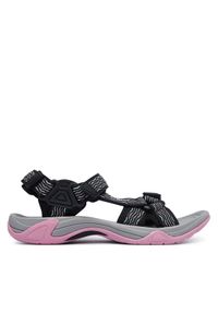 CMP Trekkingi Hamal Wmn Hiking Sandal 38Q9956 Czarny. Kolor: czarny. Materiał: materiał. Sport: turystyka piesza #1