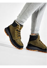 Helly Hansen Śniegowce Garibaldi V3 11422_431 Khaki. Kolor: brązowy. Materiał: skóra, nubuk #3