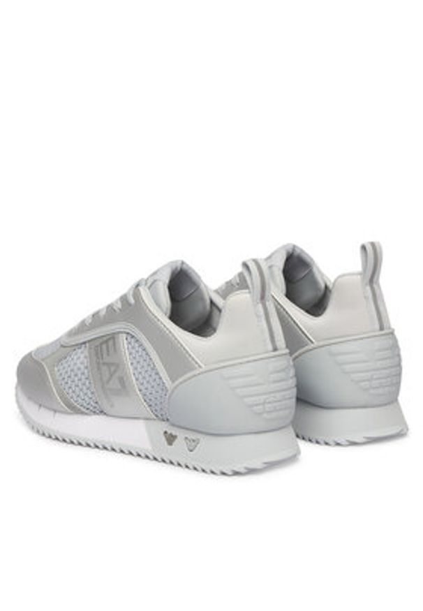 EA7 Emporio Armani Sneakersy 7X000334 AF18610 MZ586 Biały. Kolor: biały. Materiał: skóra