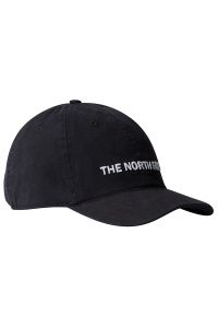 Czapka z daszkiem The North Face Norm 0A7WHP1IS1 - czarna. Kolor: czarny. Materiał: materiał. Styl: klasyczny #1