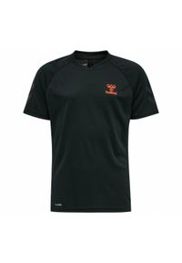 Hummel Koszulka poliestrowa sportowa Action Jersey Kids. Kolor: czarny, czerwony, wielokolorowy. Materiał: jersey, poliester