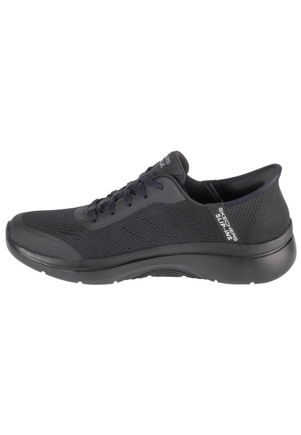 skechers - Buty do chodzenia męskie Skechers Slip ins Arch Fit 2.0. Kolor: czarny. Sport: turystyka piesza