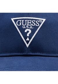 Guess Czapka z daszkiem Z4YZ00 WFKN0 Niebieski. Kolor: niebieski. Materiał: materiał #2