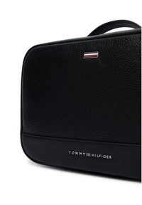 TOMMY HILFIGER - Tommy Hilfiger Kosmetyczka Th Central Travel Washbag AM0AM14550 Czarny. Kolor: czarny. Materiał: skóra #5