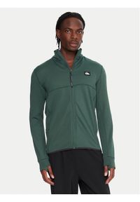 Quiksilver Bluza techniczna Steep Point EQYPF03078 Zielony Slim Fit. Kolor: zielony. Materiał: syntetyk