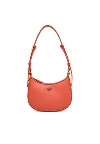 Pinko - PINKO Torebka Half Moon Baby PE 25 PLTT 103538 A0F1 Koralowy. Kolor: pomarańczowy. Materiał: skórzane #3