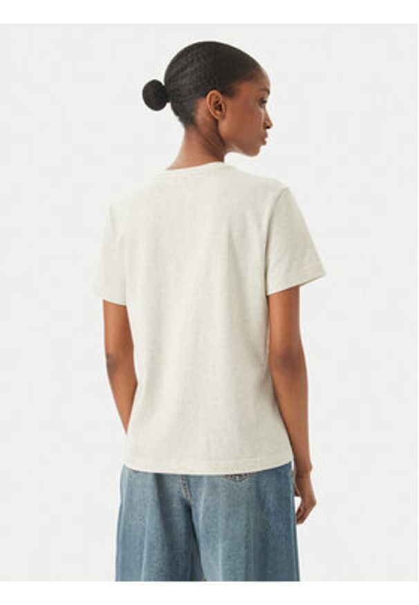 Calvin Klein Jeans T-Shirt LV047F227G Szary Classic Fit. Kolor: szary. Materiał: bawełna