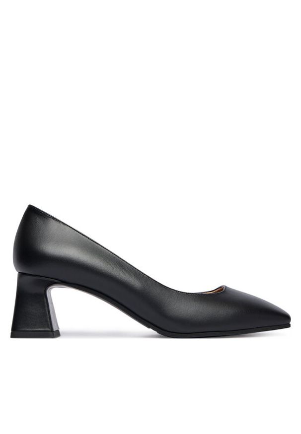 Pollini Czółenka SA10045G0NTC0000 Czarny. Kolor: czarny. Materiał: skóra