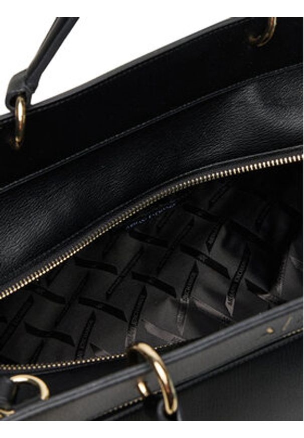 Armani Exchange Torebka XW001553 AF17117 UC001 Czarny. Kolor: czarny. Materiał: skórzane