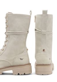 Mustang Trzewiki 1437-503 Biały. Kolor: biały. Materiał: materiał #5