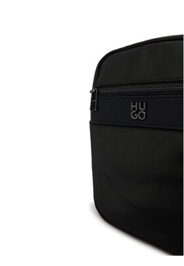 Hugo - HUGO Saszetka Quantic_N_Ns_Zip 50558388 Czarny. Kolor: czarny. Materiał: materiał