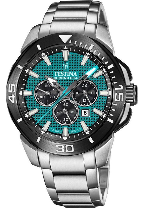 Zegarek Festina Zegarek męski Festina F20641-3 srebrny. Kolor: srebrny