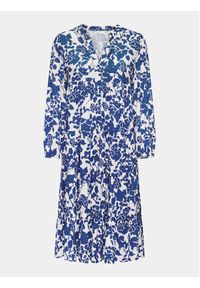 only - ONLY Sukienka koszulowa Milana 15308233 Granatowy Loose Fit. Kolor: niebieski. Materiał: wiskoza. Typ sukienki: koszulowe #3