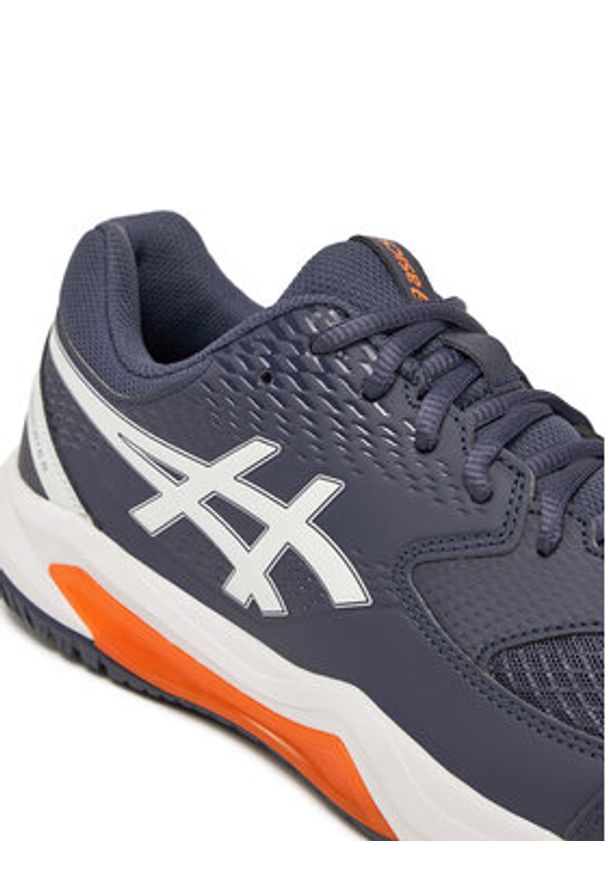 Asics Buty do tenisa Gel-Dedicate 8 1041A408 Granatowy. Kolor: niebieski. Materiał: skóra. Sport: tenis