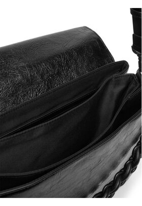 Just Cavalli Torebka 80RA4BC3 ZSD86 Czarny. Kolor: czarny. Materiał: skórzane