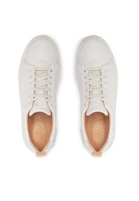 Clarks Sneakersy Hollyhock Walk 26176308 Biały. Kolor: biały. Materiał: skóra #6