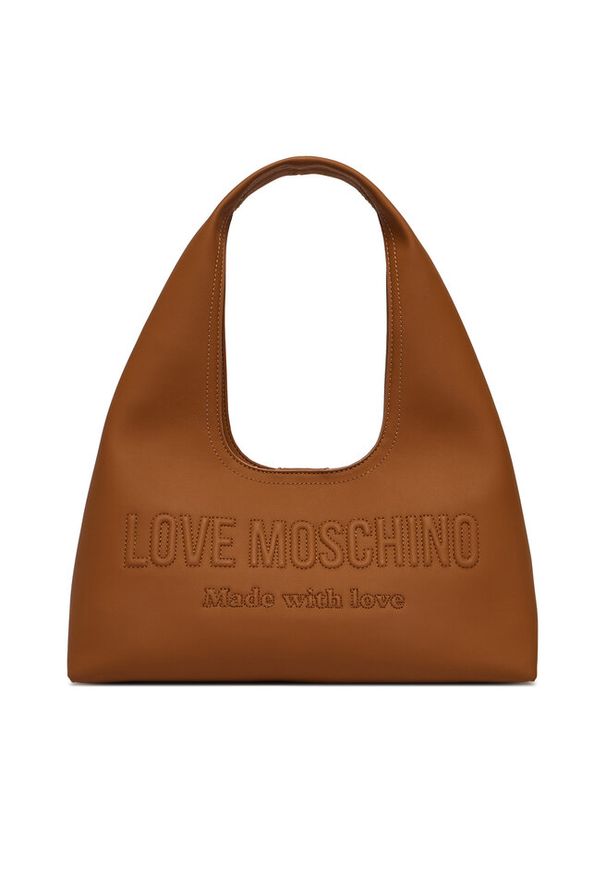 Love Moschino - Torebka LOVE MOSCHINO. Kolor: brązowy