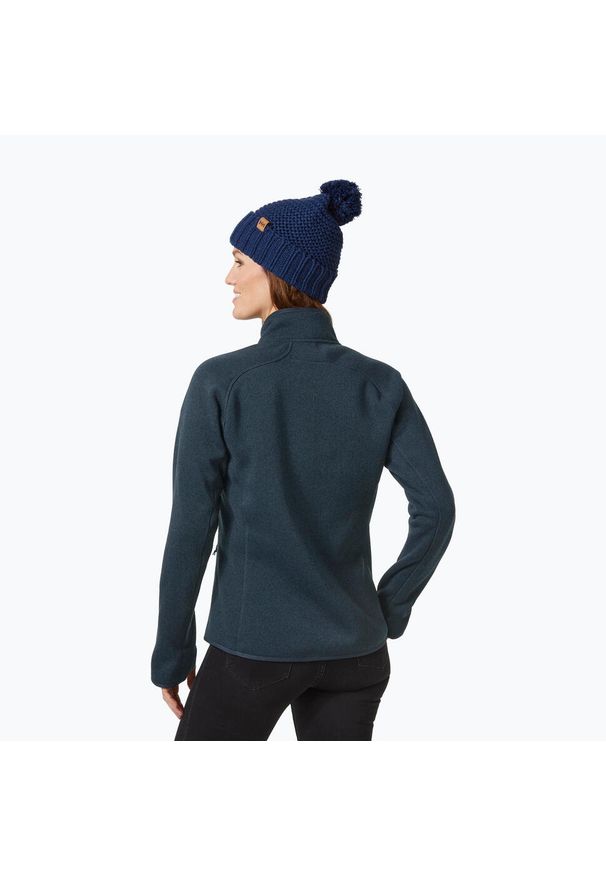 Bluza trekkingowa damska Helly Hansen Varde 2.0. Kolor: niebieski. Materiał: polar. Sport: turystyka piesza