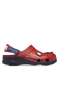 Crocs Klapki Spiderman All Terrain Clog 208782 Granatowy. Kolor: niebieski. Wzór: motyw z bajki