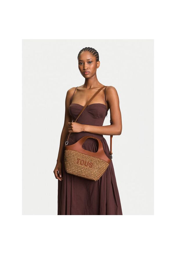 Tous - Torebka TOUS. Kolor: brązowy