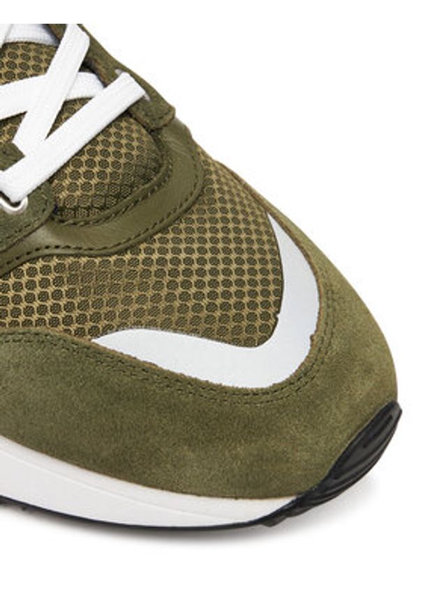 Polo Ralph Lauren Sneakersy Train 89 V2 809973974003 Zielony. Kolor: zielony. Materiał: zamsz, skóra