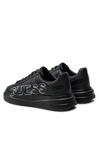 Guess Sneakersy FMPELB FAB12 Czarny. Kolor: czarny. Materiał: skóra