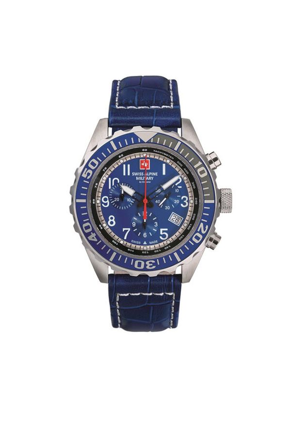 Swiss Alpine Military Zegarek 7076.9535 Niebieski. Kolor: niebieski