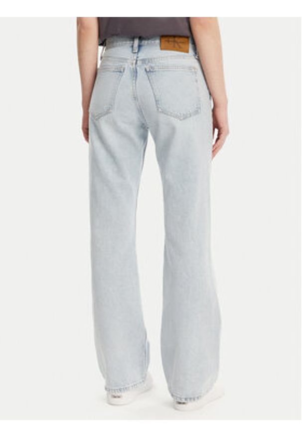 Calvin Klein Jeans Jeansy Authentic J20J225125 Niebieski Bootcut Fit. Kolor: niebieski