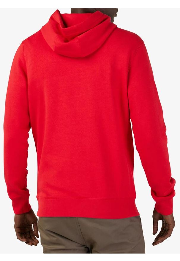 FOX - Bluza z kapturem męska Fox Absolute Fleece Po. Typ kołnierza: kaptur. Kolor: czerwony