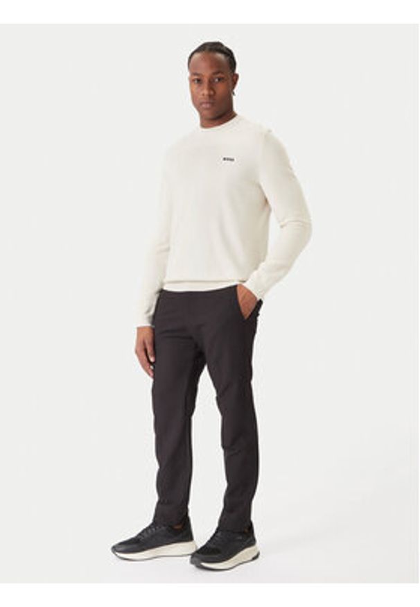 BOSS Sweter Momentum-X CN 50547507 Écru Regular Fit. Materiał: syntetyk