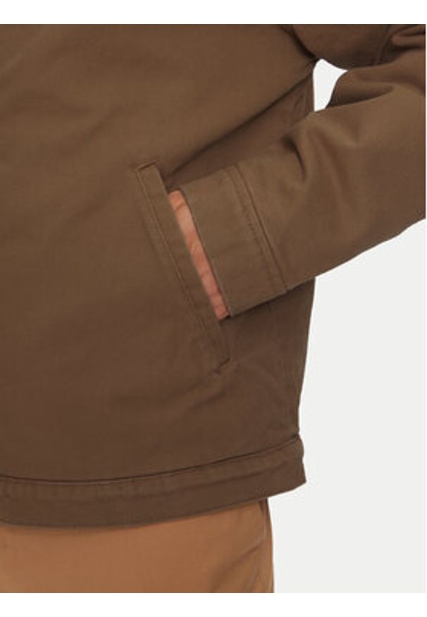 Dickies Kurtka przejściowa DK0A4XFYC41 Brązowy Regular Fit. Kolor: brązowy. Materiał: bawełna