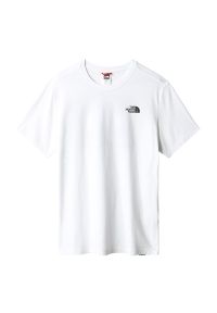 Koszulka The North Face Redbox Celebration EU 0A7X1KFN41 - biała. Kolor: biały. Materiał: bawełna, tkanina. Długość rękawa: krótki rękaw. Długość: krótkie