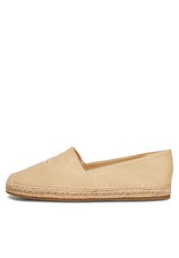 TOMMY HILFIGER - Tommy Hilfiger Espadryle Embroidered Flat Espadrille FW0FW07721 Beżowy. Kolor: beżowy #5