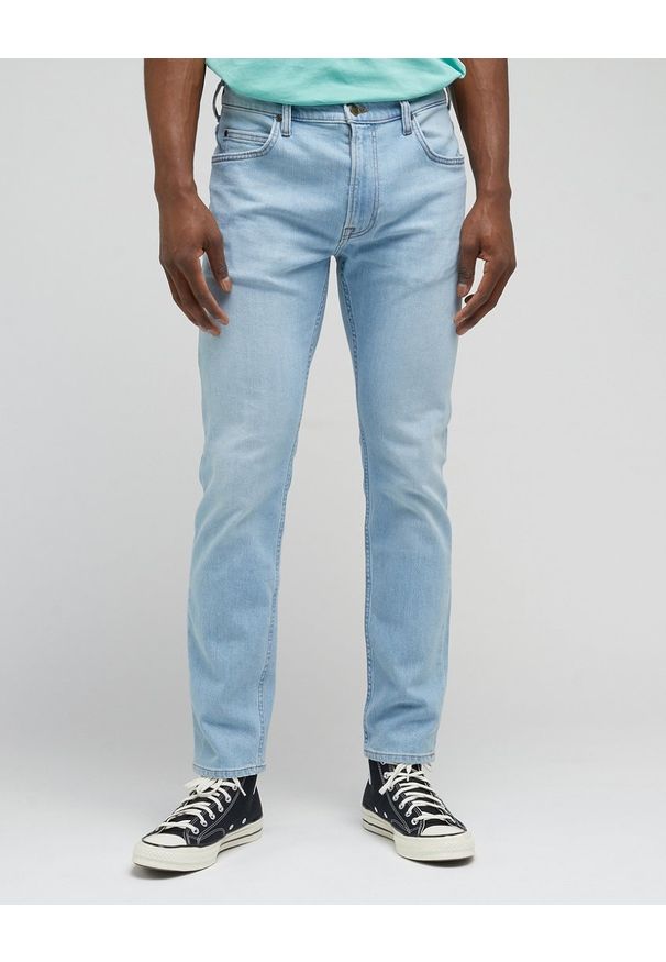 Lee - LEE RIDER MĘSKIE SPODNIE JEANSOWE JEANSY POLAR LIGHT L701PXC10 112331691
