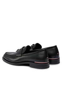 TOMMY HILFIGER - Tommy Hilfiger Półbuty Core Rwb FM0FM05035 Czarny. Kolor: czarny. Materiał: skóra #4