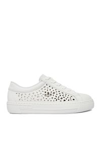 Rieker Sneakersy CEO-L8831-80 Biały. Kolor: biały. Materiał: syntetyk, skóra #1