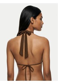 BARDOT - Bardot Góra od bikini Jayda Halter 60324TB Brązowy. Kolor: brązowy. Materiał: syntetyk #2