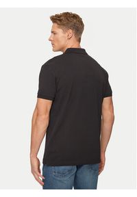 Calvin Klein Jeans Polo Monologo J30J325664 Czarny Regular Fit. Typ kołnierza: polo. Kolor: czarny. Materiał: bawełna #5
