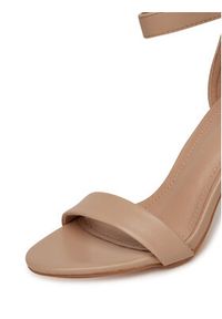 DeeZee Sandały E3611-1 Beżowy. Kolor: beżowy. Materiał: materiał, syntetyk