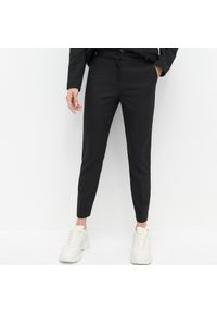 Reserved - Spodnie chino - Czarny. Kolor: czarny #1