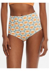 Quiksilver Dół od bikini Melly Bottom EQWX403129 Kolorowy. Materiał: syntetyk. Wzór: kolorowy
