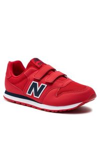 New Balance Sneakersy GV500CRN Czerwony. Kolor: czerwony. Materiał: materiał, mesh #5