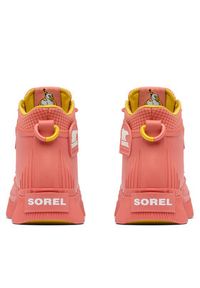sorel - Sorel Sneakersy OUT N ABOUT™ IV Splashy Women's Waterproof Boot 2113211 Czerwony. Kolor: czerwony. Materiał: skóra #3