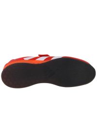 Adidas - Buty adidas Adipower Weightlifting 3 GY8924 czerwone. Zapięcie: rzepy. Kolor: czerwony. Materiał: syntetyk, guma. Szerokość cholewki: normalna. Sport: fitness #3