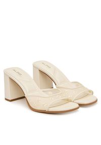 Aldo Klapki Lisarae 14298745 Kremowy. Kolor: kremowy. Materiał: materiał #2