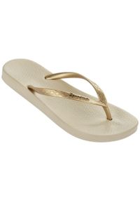 Japonki plażowe damskie Ipanema Anatomic Tan FEM. Okazja: na plażę. Kolor: beżowy, wielokolorowy, żółty. Styl: sportowy