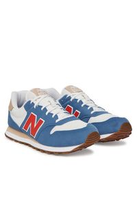 New Balance Sneakersy GM500TPN Niebieski. Kolor: niebieski. Materiał: skóra, zamsz #5