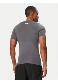 Under Armour Koszulka techniczna Ua HeatGear® Armour 1361518 Szary Slim Fit. Kolor: szary. Materiał: syntetyk #2